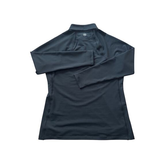 Peter Millar x Maker’s Mark Ladies Perth Pullover Black L UPF 50+ Bourbon Collab - Picture 2 of 3